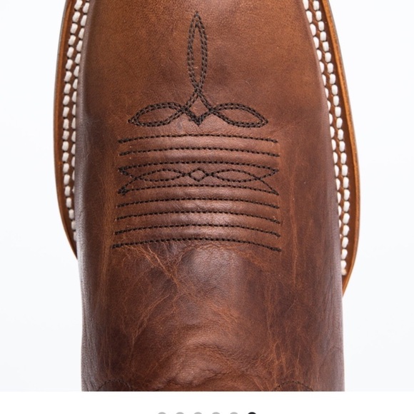 RANK45 Women's Brown and Teal Heeled Boots - Picture 6 of 10